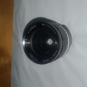 Soligor wide auto, 28mm lens Made In Japan.